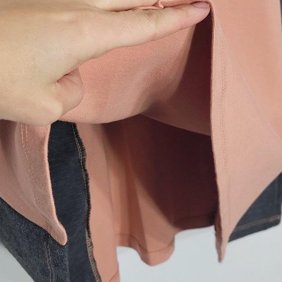 Elegant Colorblock Midi Dress - Picture 6 of 11